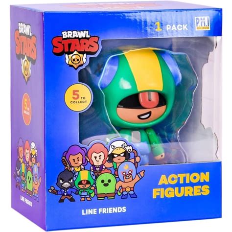 Brawl Stars Action Figure 1 Pack 11cm Leon Lila 05a5 Purple 350