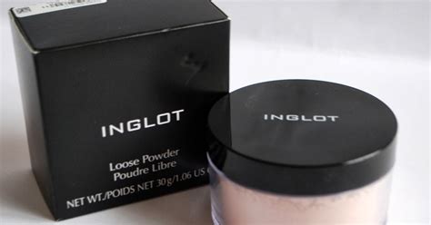 GLORYlook: Рассыпчатая пудра от Inglot, обзор