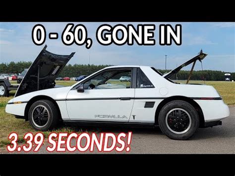 Supercharged Pontiac Fiero ROCKET 0 60 MPH In 3 39 Seconds HOW