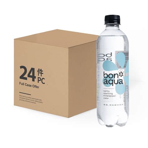 Bonaqua 飛雪 微氣礦物質水膠瓶裝 原箱 士多 Ztore