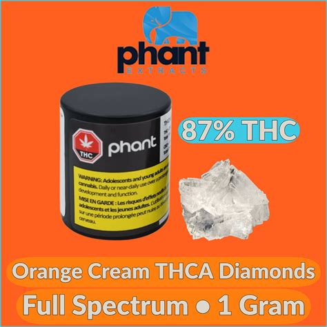 Phant Orange Cream Thca Diamonds Jupiter Cannabis Winnipeg