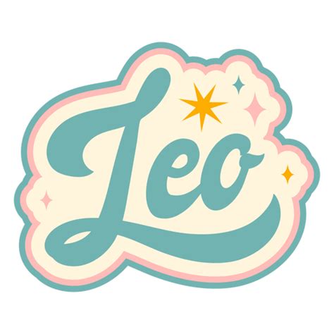 Zodiac Sign Leo Badge Png And Svg Design For T Shirts