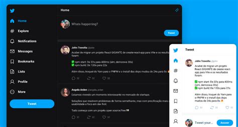 Github Luuan11react Twitter Ui 🐦 Twitter Clone Made With Reactjs