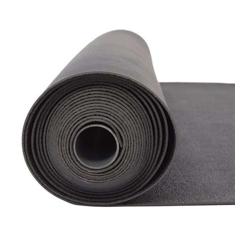 Smooth Roll Anti Slip Pvc Garage Flooring 5m X 12m Rolls Black