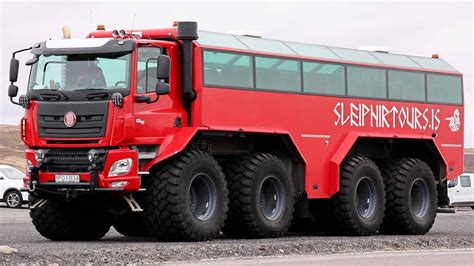 Huge Tatra Phoenix X Glacier Expedition Truck Bus Snow Ice Trucks