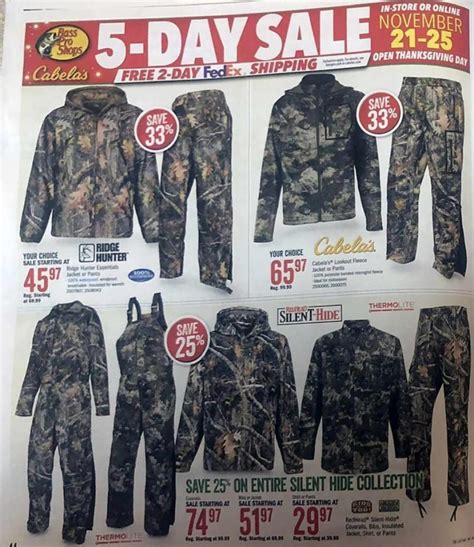 The Cabelas Black Friday And Bass Pro Shops Black Friday Ad Is Here Outdoorhub