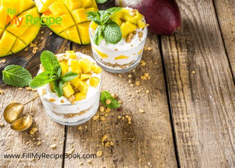Easy Mango Parfait Recipe Fill My Recipe Book