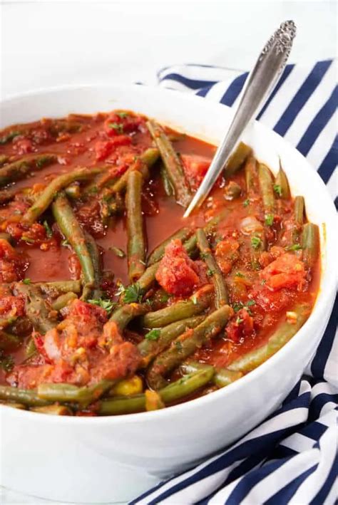 Instant Pot Lebanese Braised Green Beans Savor The Best