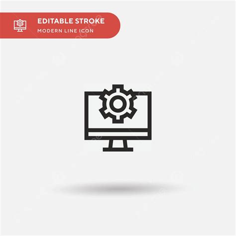 vector icon  optimization simplified design  illustrative symbol