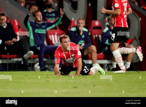 EINDHOVEN NETHERLANDS JULY 21 Mario Gotze Of PSV During The UEFA