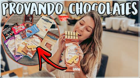 PROVANDO CHOCOLATES DIFERENTES DOS ESTADOS UNIDOS YouTube