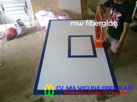 Papan Pantul Ring Basket Fiber Jual Produk Fiberglass