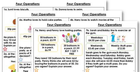 Year 4 Four Operations Lesson Classroom Secrets Classroom Secrets