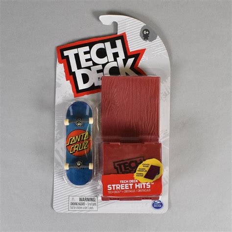 Tech Deck Street Hits Santa Cruz Kicker Ramp Fingerboard Set