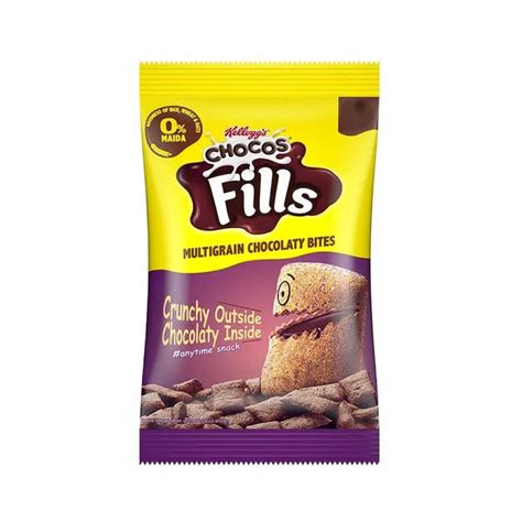 Kelloggs Chocos Fills Chocolate Breakfast Cereal 17gm বাজার নাও