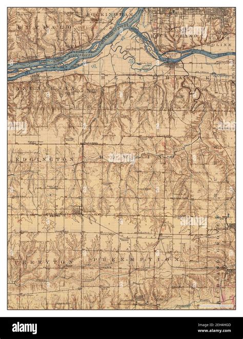 Milan, Illinois, map 1912, 1:62500, United States of America by ...