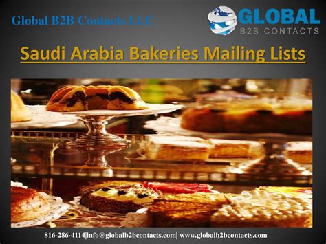 Globalb2bcontactsllc Saudi Arabia Bakeries Mailing Lists Page 1