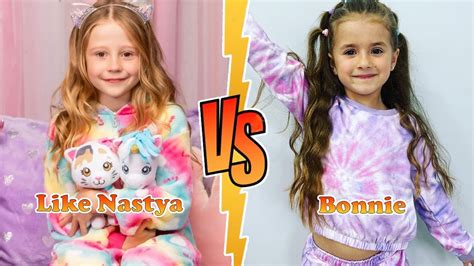 Like Nastya Vs Bonnie Rosa Transformation From Baby To Now Youtube