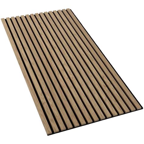 Denpanels Akustikpaneel MDF Eiche Natur Braun 120 X 60 Cm Kaufen Bei OBI