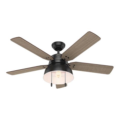 44 Inch Outdoor Ceiling Fan With Light Honeywell Carnige 52 Matte