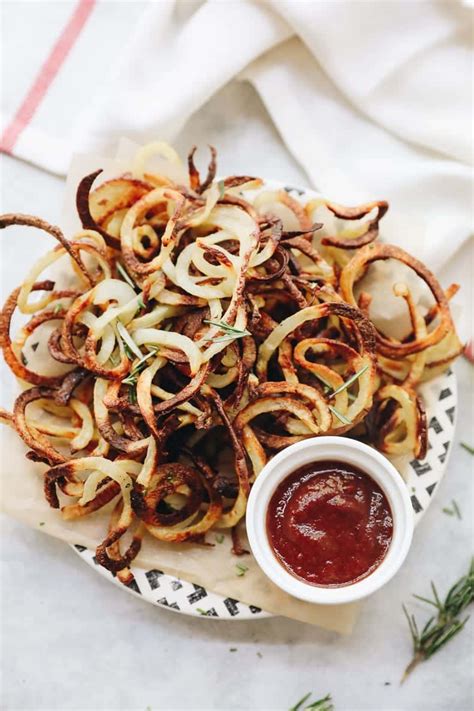 How To Make Baked Curly Fries [with A Spiralizer ] The Healthy Maven