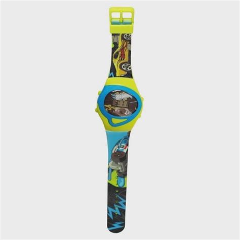 Rel Gio Digital No Cofrinho Hot Wheels No Shoptime
