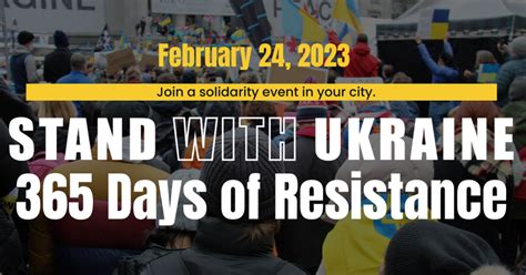 Uwc Unites Ukrainians In More Than 45 Countries And 300 Cities For Rallies Ukrainian World