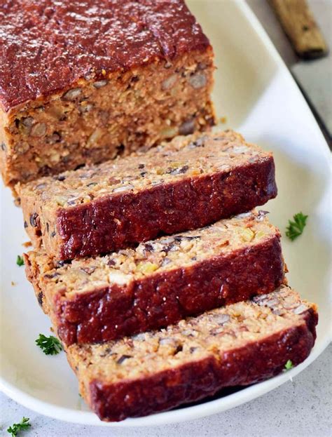 This Flavor Packed Vegan Meatloaf Is Made Up Of A Delicious Base Of