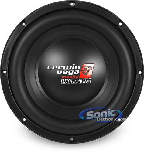 Cerwin Vega VMAX102 2 Vmax1022 10 Dual 2 Ohm VMAX Series Car Subwoofer