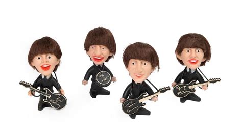 1964 Beatles Doll Set With Instruments Beatles Memorabilia