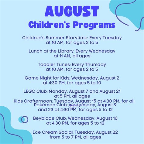 August Children Brainerd Memorial Library
