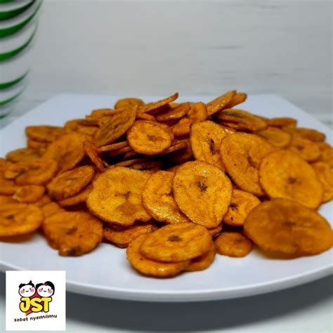 Jual Gr Keripik Kripik Pisang Manis Kiloan Jember Snack Time