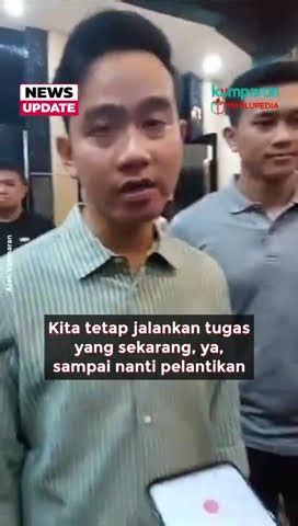 Gibran Ogah Mundur Jadi Walkot Solo Youtube