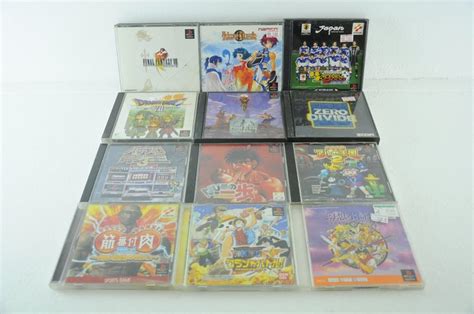 Sony Playstation 15 Japanese Ps1 Games 15 In Original Catawiki