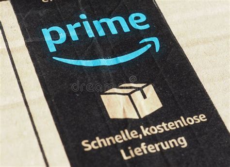 Amazon Prime Label Editorial Stock Photo Image Of Amazon 107549178