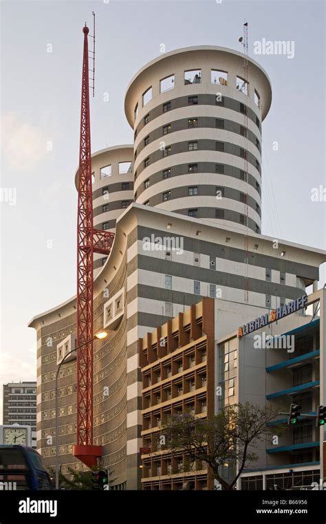 Nairobi Skyline Kenya Africa Stock Photo Alamy