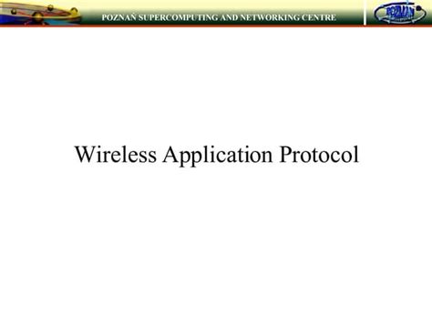 wireless application protocol