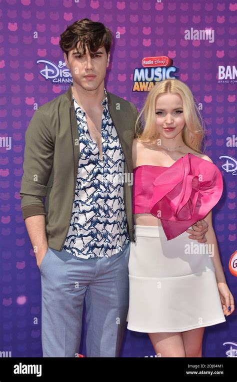 Ryan McCartan and Dove Cameron attend the 2016 Radio Disney Music ...