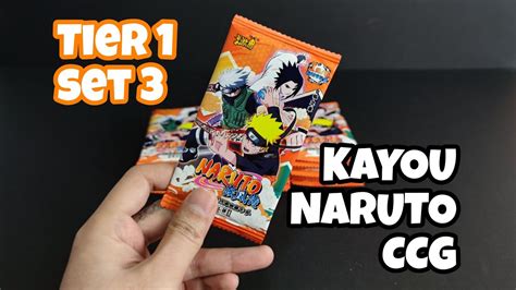 Naruto Kayou Cards TIER 1 WAVE 3 OPENING YouTube