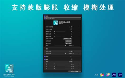 雨伞视频AI抠图 UVAIKeying 插件专业版激活码 雨伞素材库