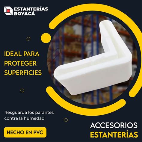 regatones de plastico blanco Estanterías Boyacá