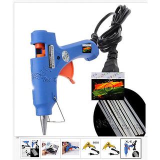Buy 20W Craft Electric Tool Heating Hot Melt Glue Gun With 10pcs 100x7mm Glue Stick Online Get
