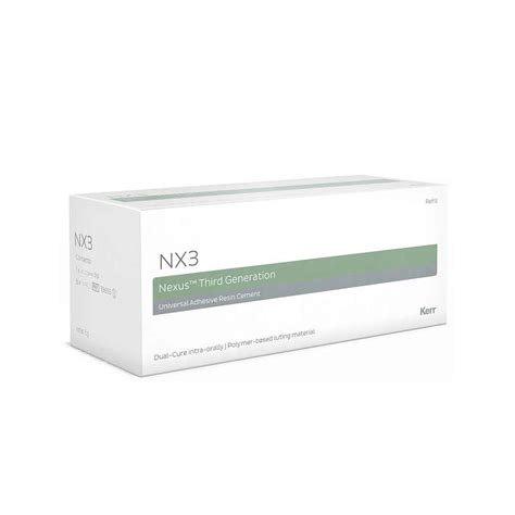 FKK406 NX3 Nexus Third Generation Dualcure Cement Refills White