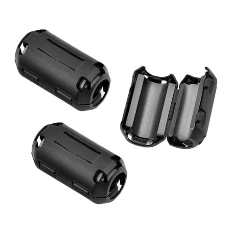 Buy Aiqeer 3 Pcs Clip On Ferrite Ring Core EMI RFI Noise Suppressor