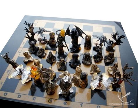 Fairy chess | Biżuteria autorska