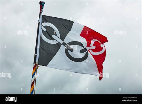 Flag of the Black Country Stock Photo - Alamy