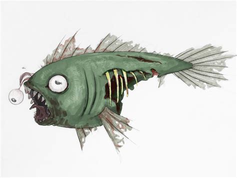 zombie fish by dogdogsdodge on DeviantArt