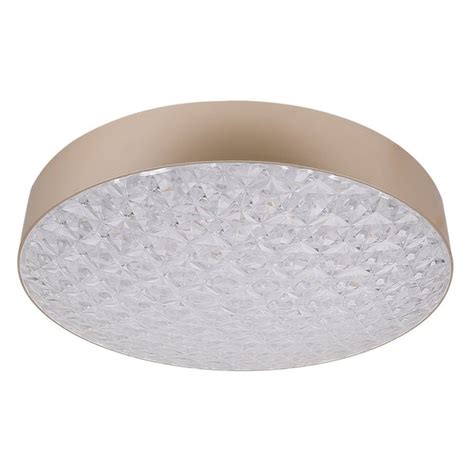 Plafon LUXIS 14 75307 48 5 cm złoty transparentny 60W LED zmienna