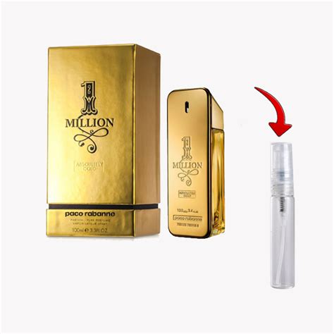 Decant Paco Rabanne One Million Absolutely Gold 8ml Para Hombre Eros