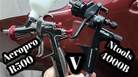 Aeropro R500 V Ntools 4000b The Best Cheap Spray Gun Lvlp Youtube